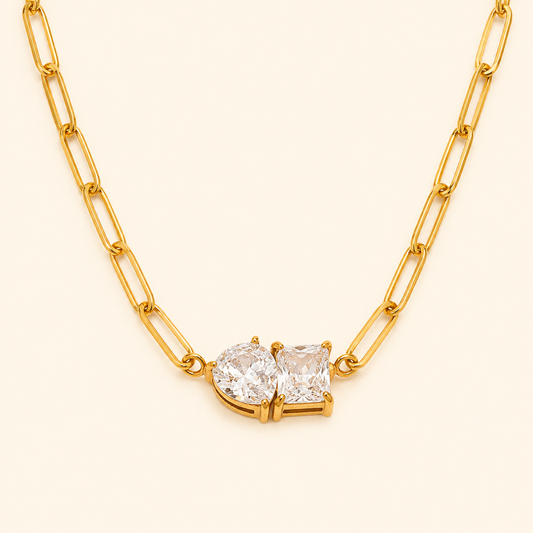 Harmony Necklace - 18k Gold Plated