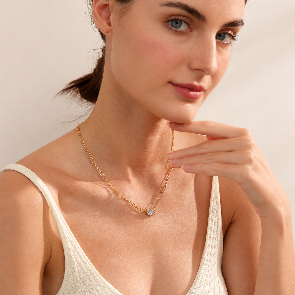 Harmony Necklace - 18k Gold Plated