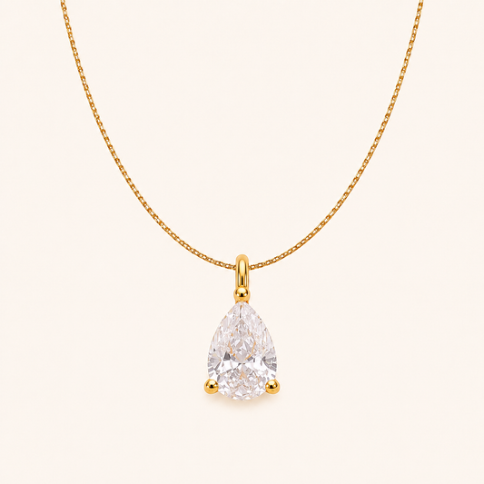 Dewdrop Pendant - 18K Gold Plated