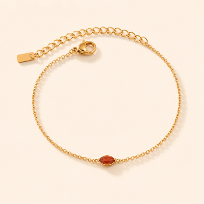 Ember Glow Bracelet - 18K Gold Plated