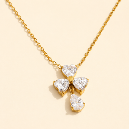 Aurelia Bloom Necklace - 18K Gold Plated