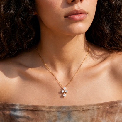 Aurelia Bloom Necklace - 18K Gold Plated