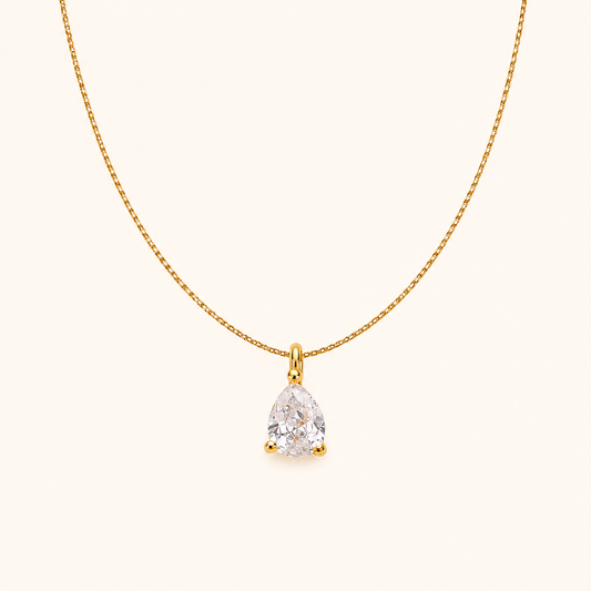 Dewdrop Pendant - 18K Gold Plated