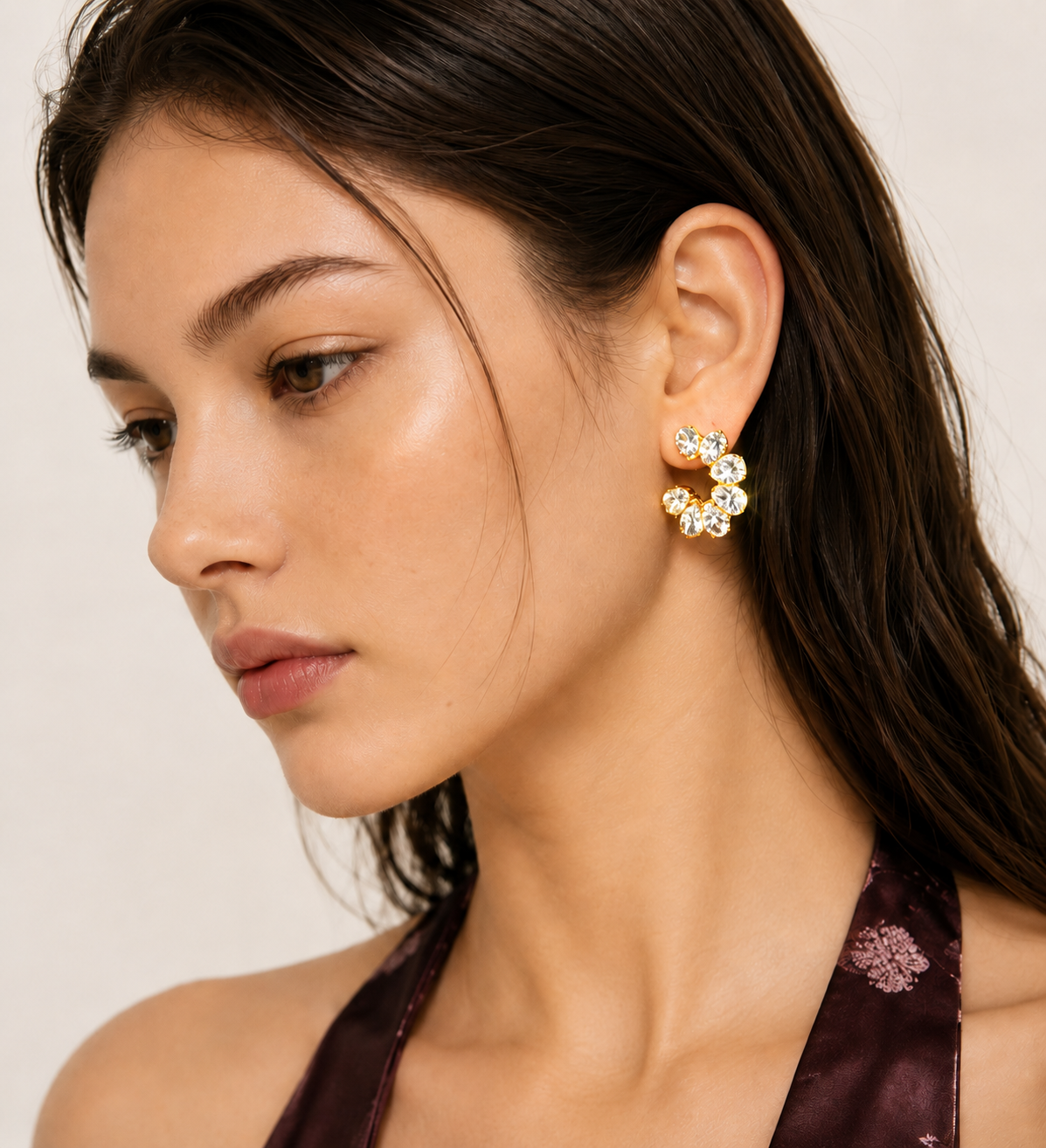 Moonflare Earrings - 18K Gold Plated