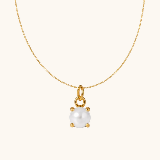 June birthstone Pendant – 18K Gold Plated