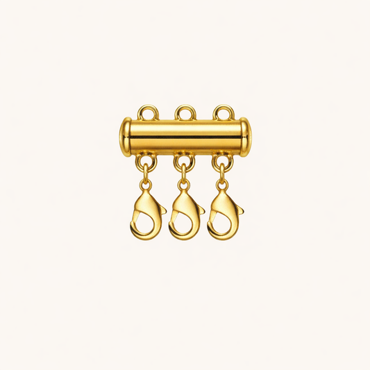 Multi-Link Clasp Lock – 18K Gold Plated