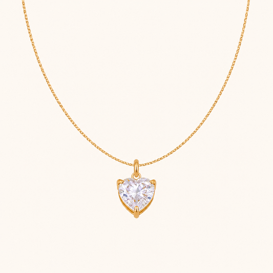 Bliss Heart Pendant - 18K Gold Plated