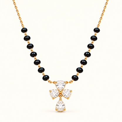 Evara Bloom Mangalsutra - 18K Gold Plated