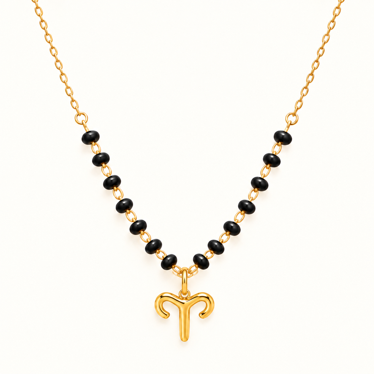 Zodiac Mangalsutra - 18k Gold Plated