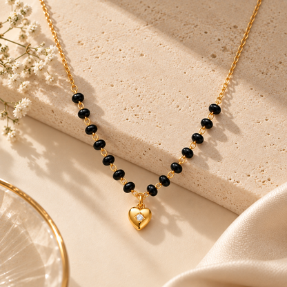 Eternal Love Mangalsutra - 18K Gold Plated