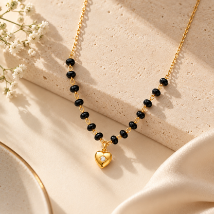 Eternal Love Mangalsutra - 18K Gold Plated