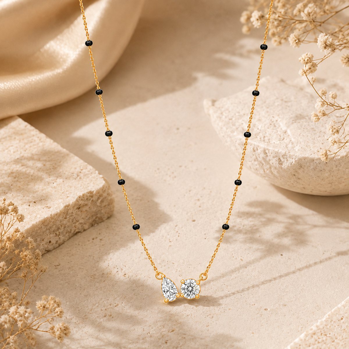 Duala Mangalsutra - 18K Gold Plated Anti Tarnish jewellery