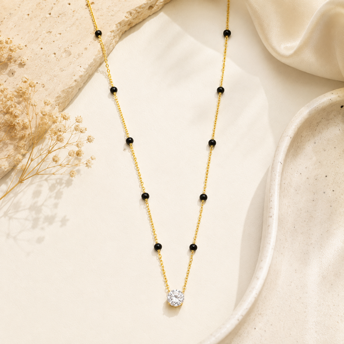 Eva Mangalsutra - 18K Gold Plated Anti Tarnish jewellery