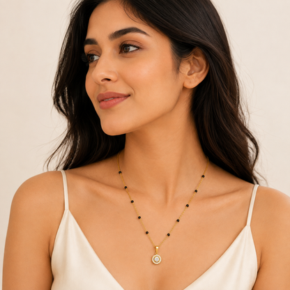 Viora Mangalsutra - 18k Gold Plated Anti Tarnish jewellery