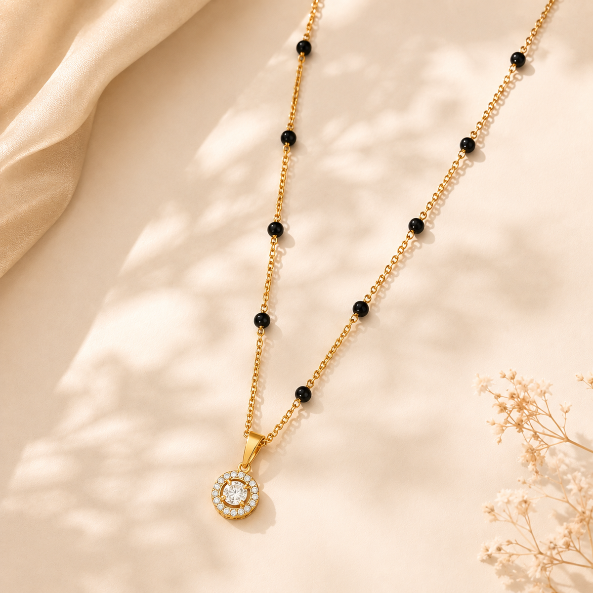 Viora Mangalsutra - 18k Gold Plated Anti Tarnish jewellery