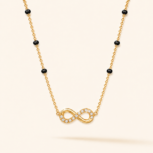 Infinity Mangalsutra - 18K Gold Plated