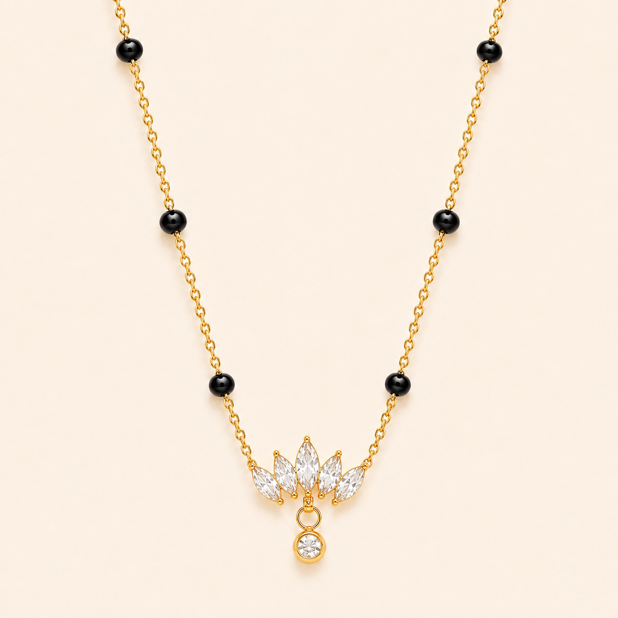 Tiara Mangalsutra - 18k Gold Plated