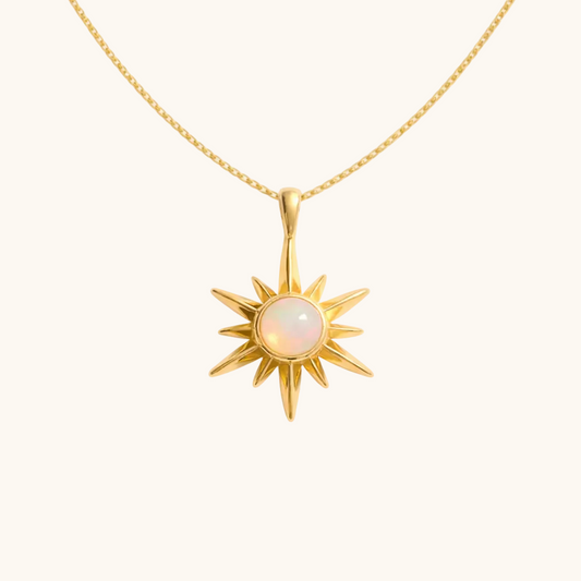 LunaSun Pendant – 18K Gold Plated