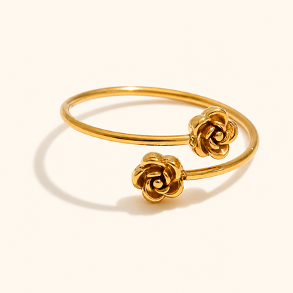 Love Rose Ring - 18K Gold Plated