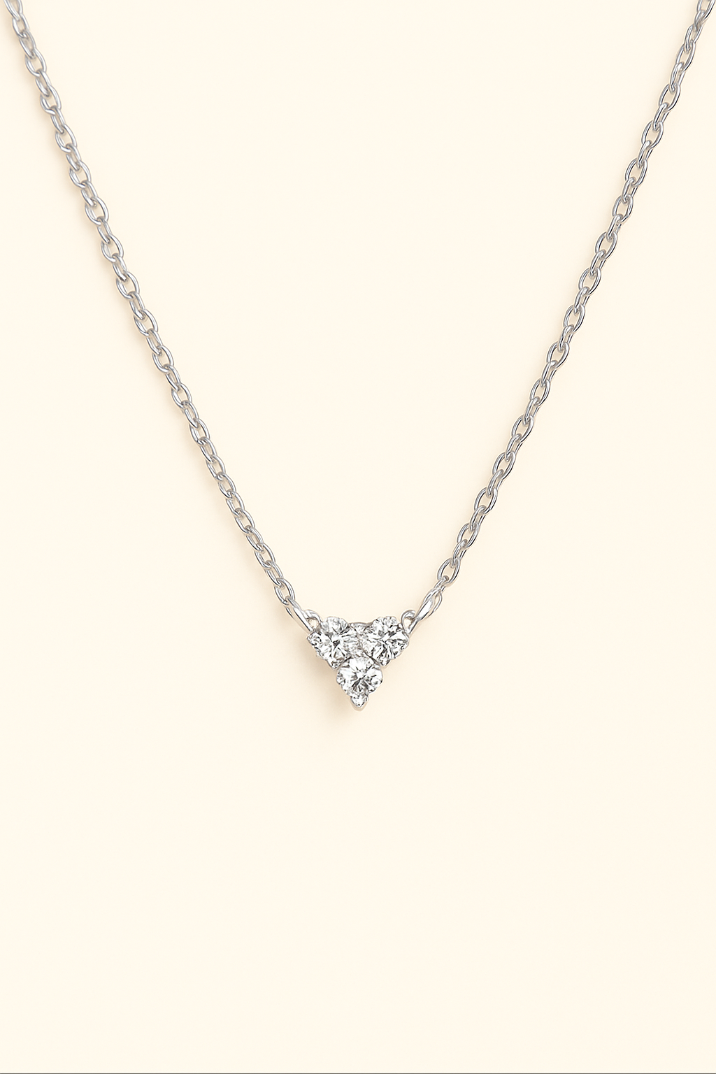 Trilume Necklace - 925 Sterling silver