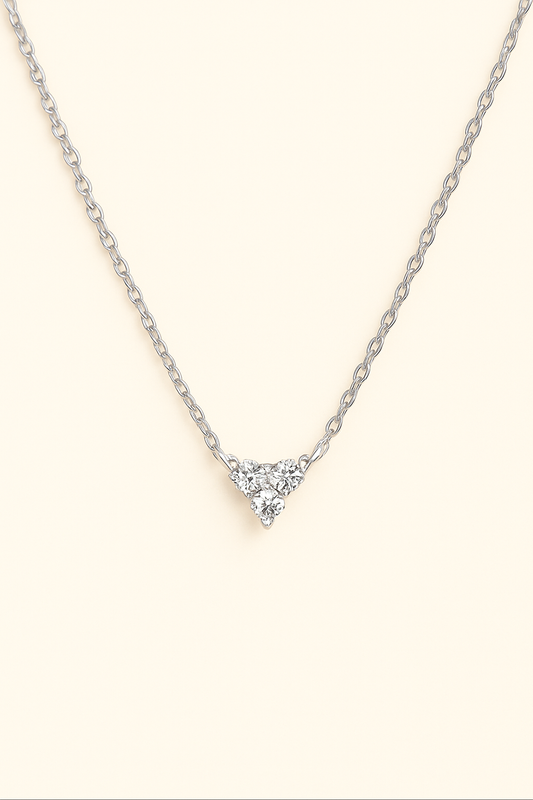 Trilume Necklace - 925 Sterling silver