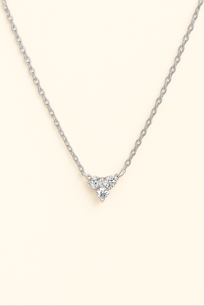 Trilume Necklace - 925 Sterling silver