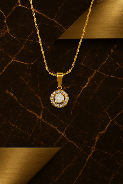 Viora Necklace- 18K Gold Plated
