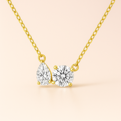 Duala Necklace- 18K Gold Plated