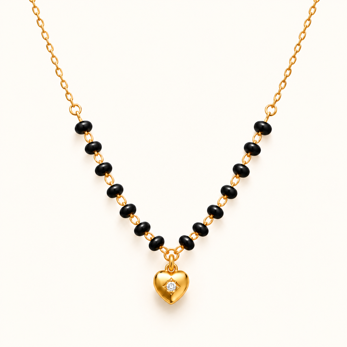 Eternal Love Mangalsutra - 18K Gold Plated