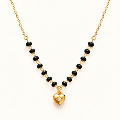 Eternal Love Mangalsutra - 18K Gold Plated