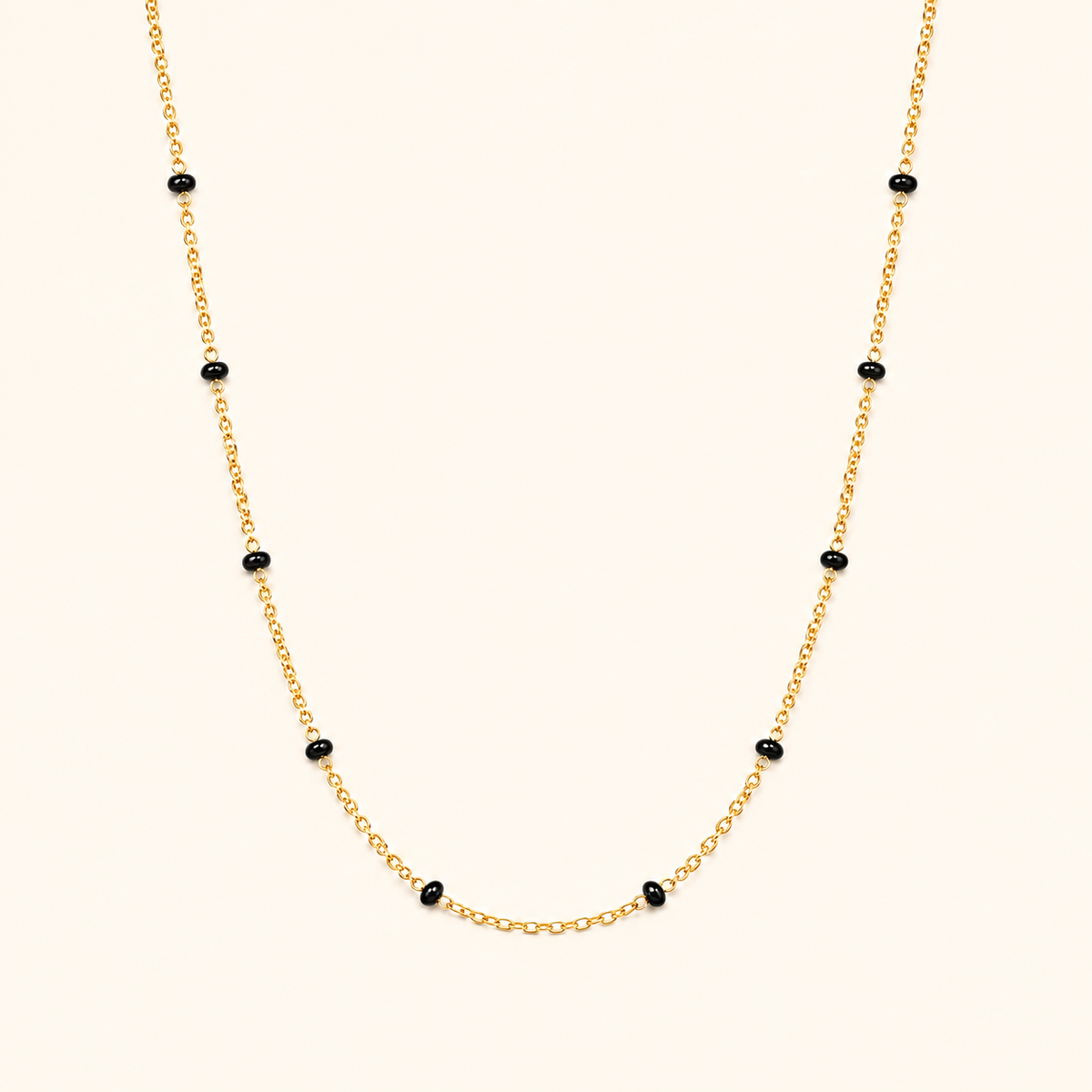 Classic Mangalsutra - 18k Gold Plated Anti Tarnish jewellery