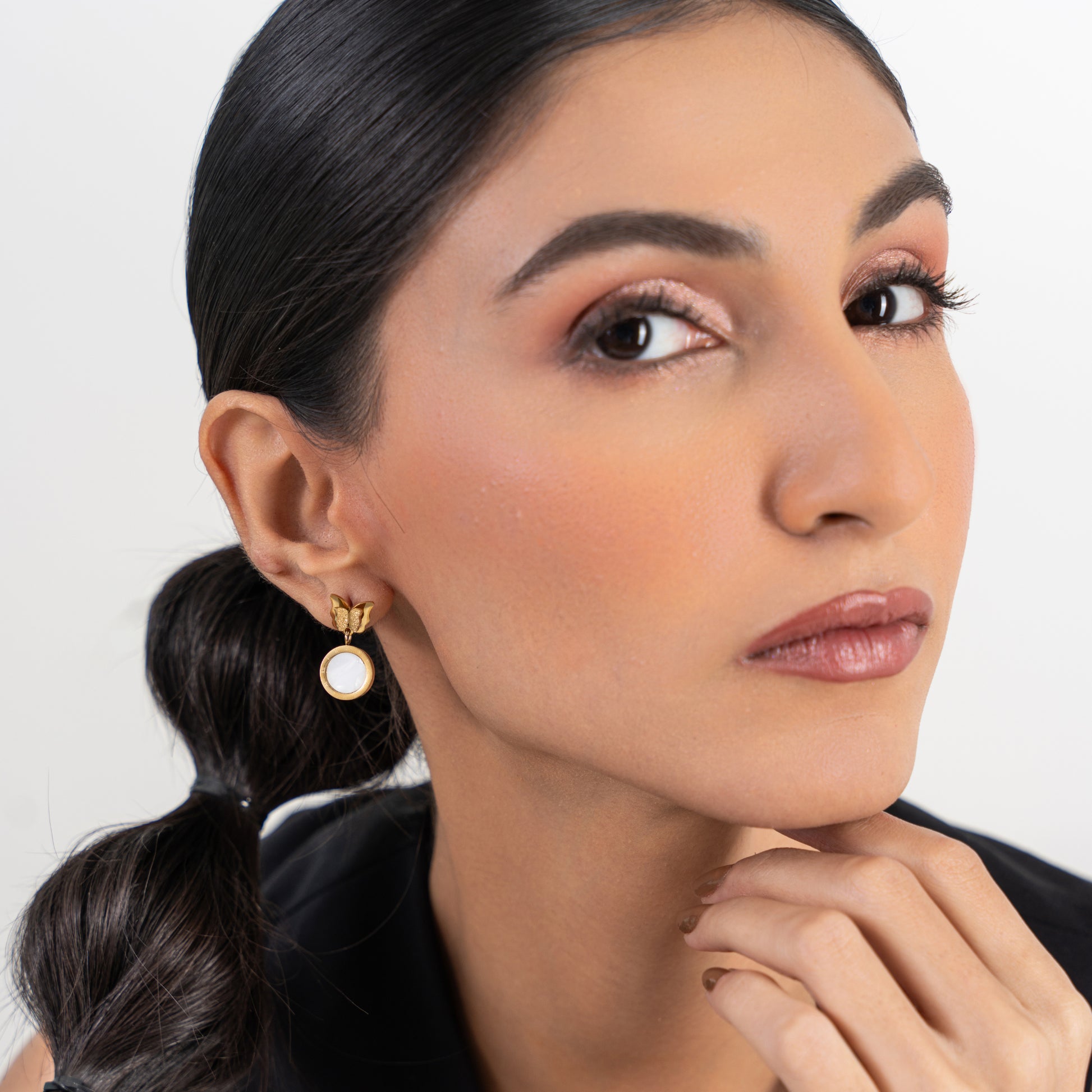 Buy Priceless Butterfly Enamel Earrings online jewellery