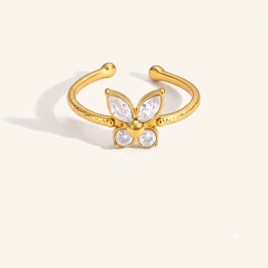 Seraphina Ring - 18K Gold Plated (Adjustable)