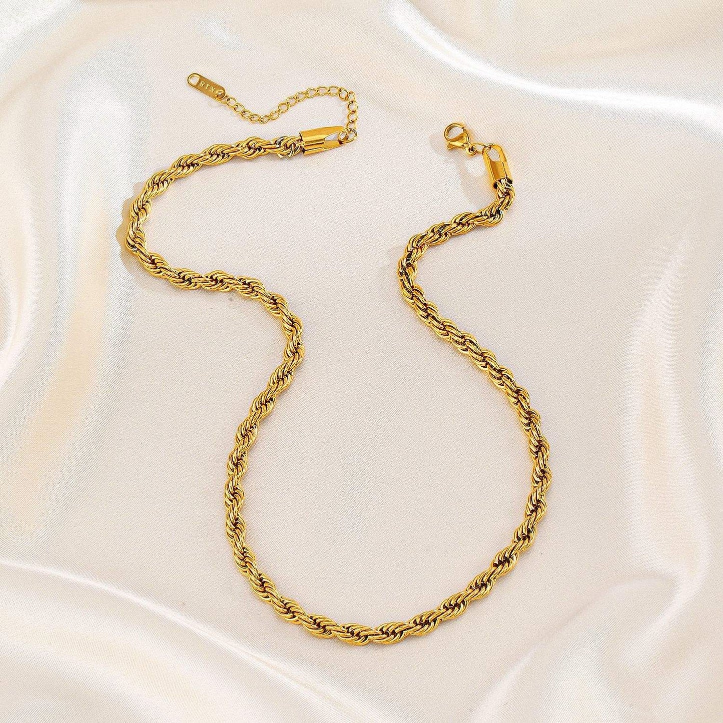 Riviera Rope Chain - 18K Gold Plated