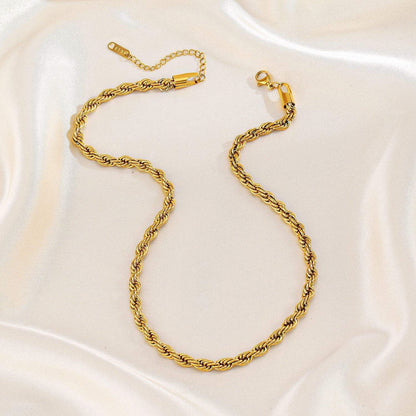 Riviera Rope Chain - 18K Gold Plated