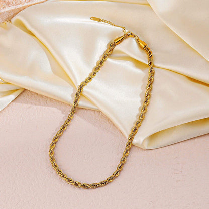 Riviera Rope Chain - 18K Gold Plated