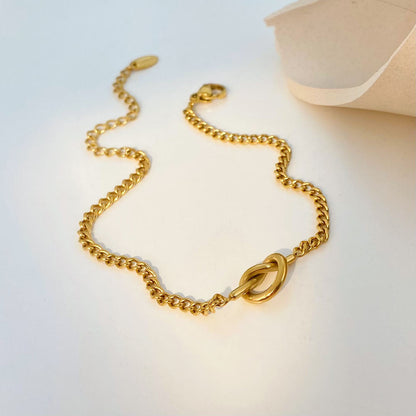 Sol Knot Bracelet - 18K Gold Plated