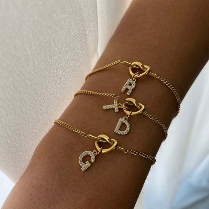 Sol Knot Bracelet - 18K Gold Plated