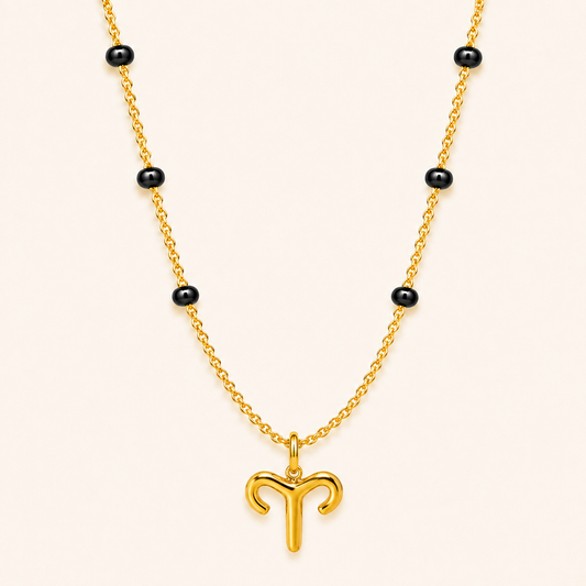 Zodiac Mangalsutra - 18k Gold Plated Anti Tarnish jewellery