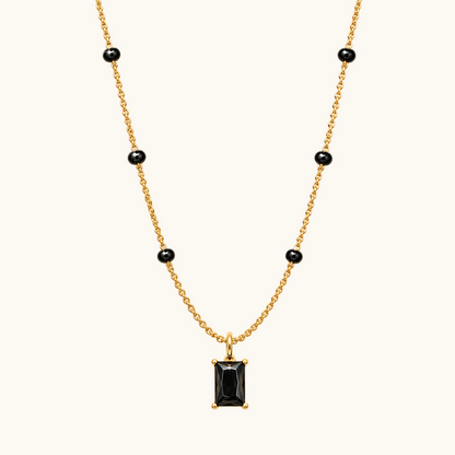 Black Prism Mangalsutra - 18k Gold Plated Anti Tarnish jewellery