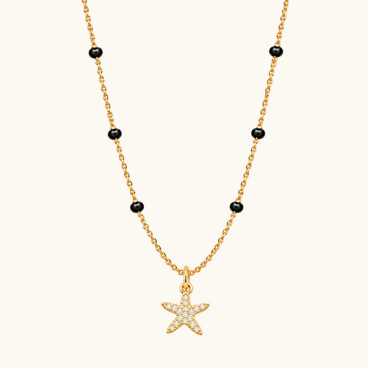 Starfish Mangalsutra - 18k Gold Plated Anti Tarnish jewellery