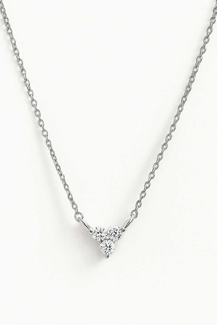 Trilume Necklace - 925 Sterling silver