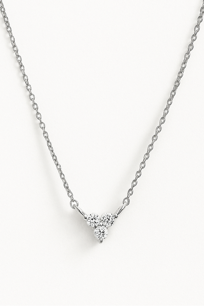 Trilume Necklace - 925 Sterling silver