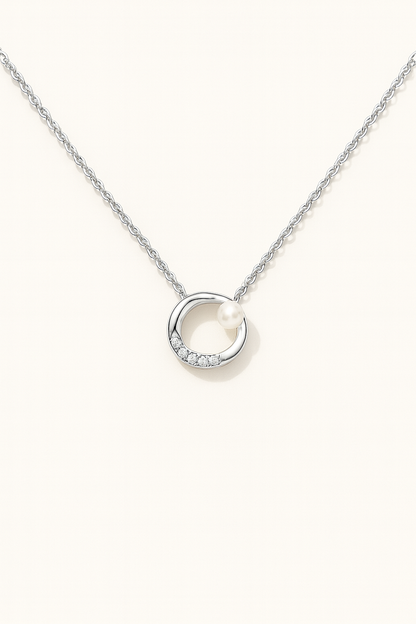 Astra Pearl Pendant - 925 Sterling silver
