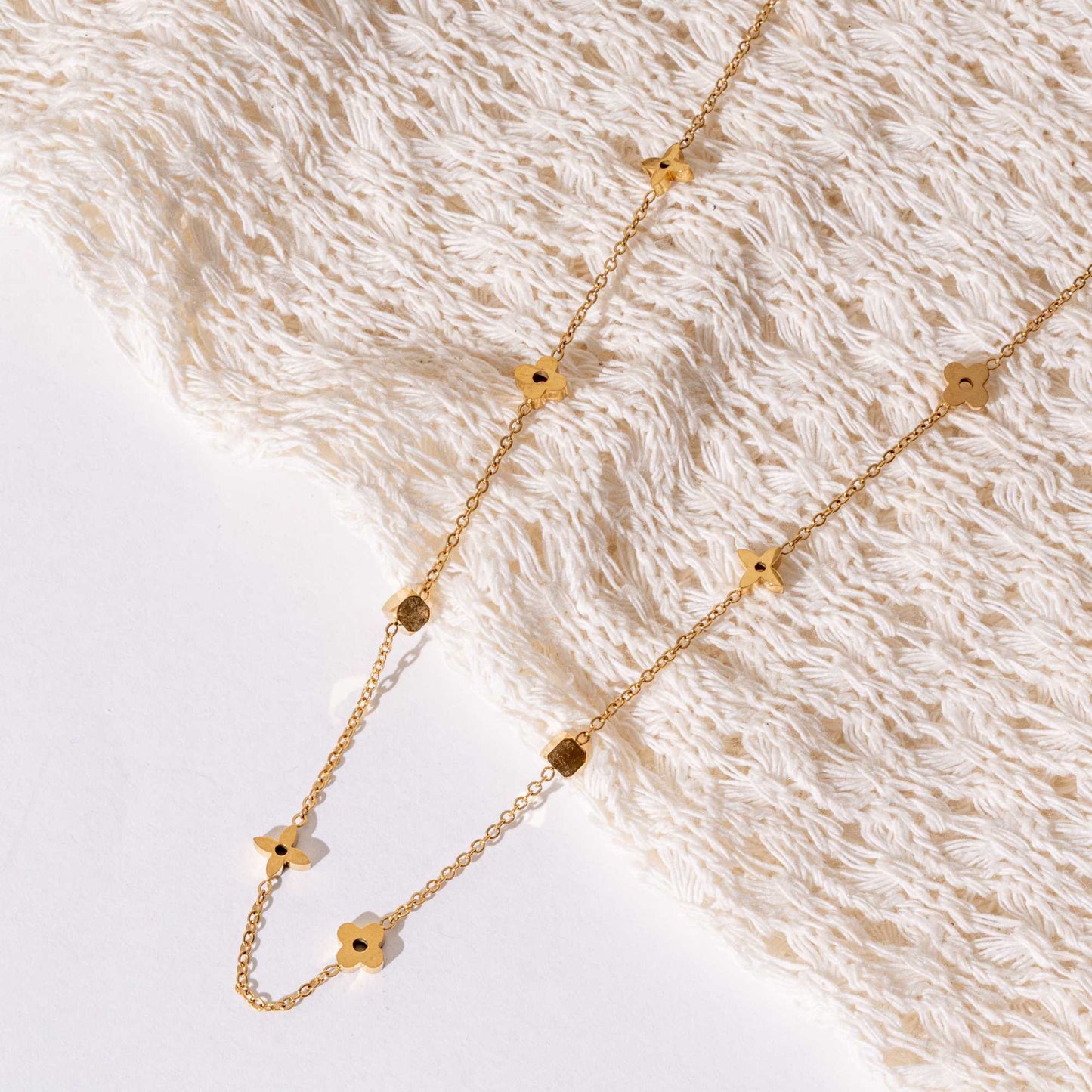 Minimal Mixi Necklace - 18K Gold Plated