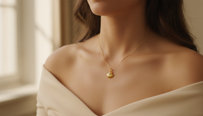 Seashell Pendant – 18K Gold Plated