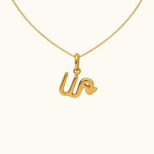 Scorpio Zodiac Pendant  – 18K Gold Plated