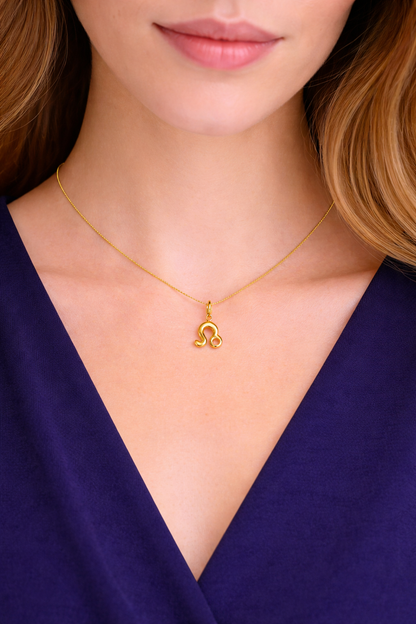 Leo Zodiac Pendant  – 18K Gold Plated