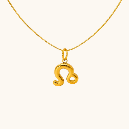 Leo Zodiac Pendant  – 18K Gold Plated
