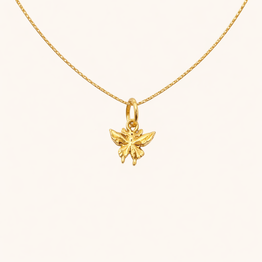 Little Fairy Pendant  – 18K Gold Plated